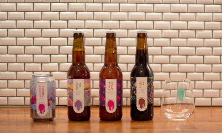 Low Five Brewing bieren op een rij